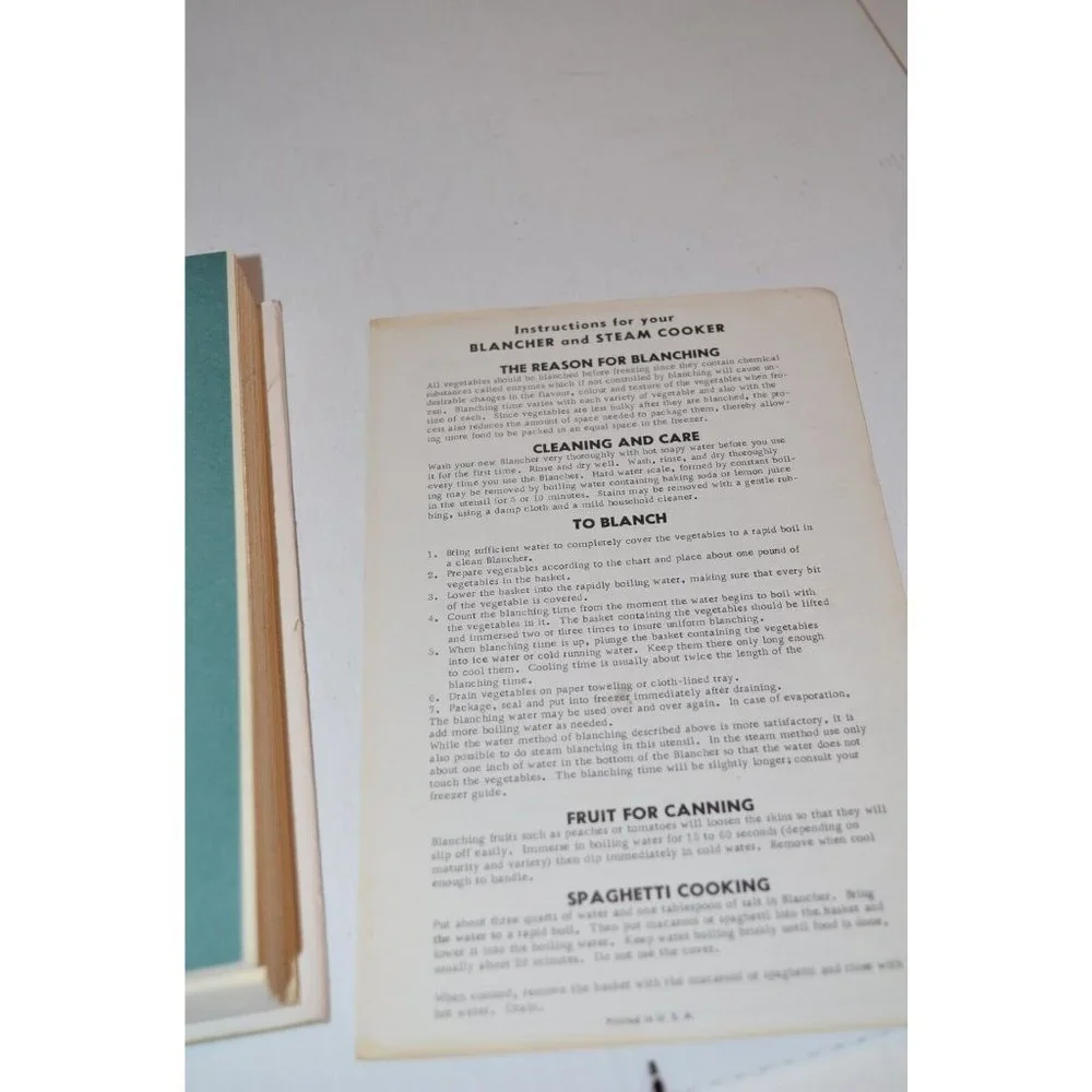 Complete Book of Home Freezing Ann Seranne 1966‎ preserve fresh foods Garden Vtg